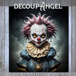 Puppet van Dark Whimsy Decoupage Tissuepapier