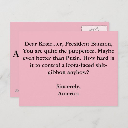 Puppeter Briefkaart (Voorkant / Achterkant)