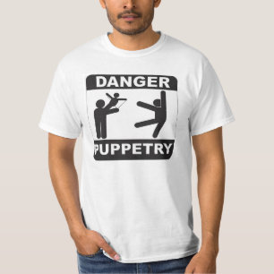 Puppeters Unite- Danger Puppetry T-shirt