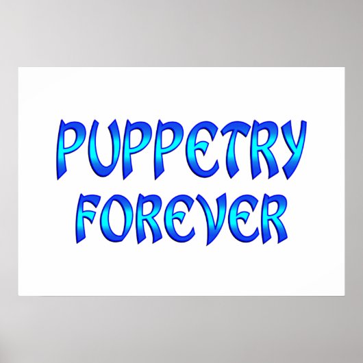 Puppetry Forever Poster (Voorkant)