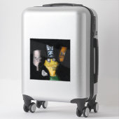 Puppets in the dark ( Erica Crooks puppet art ) Sticker (Koffer)