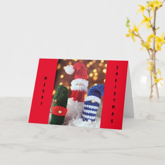 *PUPPETS* WENS JE AAN CHRISTMAS TIME KIND TE KRIJG KAART (Gele Bloem)