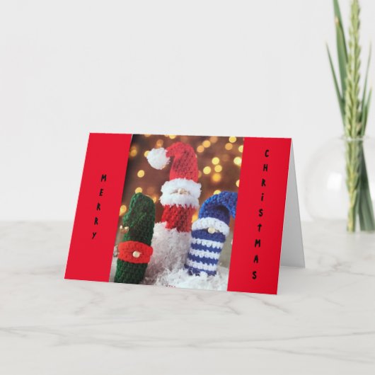 *PUPPETS* WENS JE AAN CHRISTMAS TIME KIND TE KRIJG KAART (Voorkant)