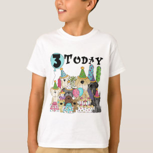 Puppies 3e Verjaardags Bash Tshirts en geschenken