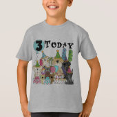Puppies 3e Verjaardags Bash Tshirts en geschenken (Voorkant)