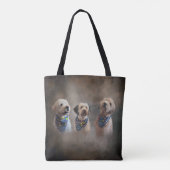 Puppies 4 Kim Tote Bag (Achterkant)