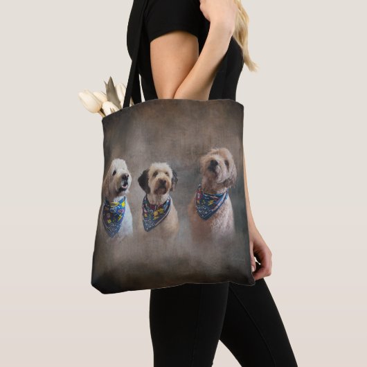 Puppies 4 Kim Tote Bag (Dichtbij)