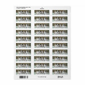  PUPPIES Aangepaste Adresetiketten Etiket (Full Sheet)
