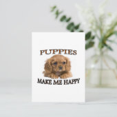 PUPPIES BRIEFKAART (Staand voorkant)