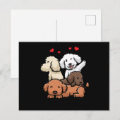 Puppies Briefkaart (Voorkant / Achterkant)