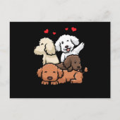 Puppies Briefkaart (Voorkant)
