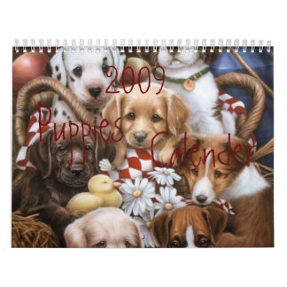 puppies Calender 2009 Kalender