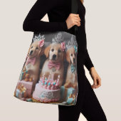 Puppies Dogs Bling Ribbons Crowns Crossbody Tas (Dichtbij)