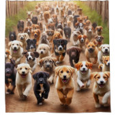 Puppies Douchegordijn (Voorkant)