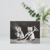  Puppies en Briefkaart Kittens (Staand voorkant)