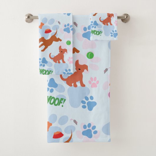 Puppies en Kittens Bad Handdoek (Insitu)
