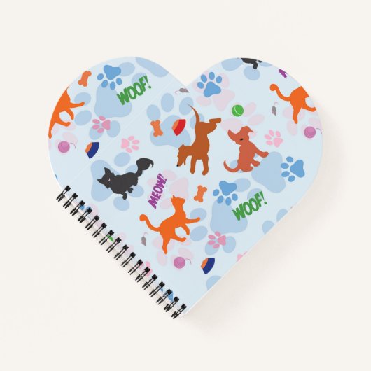 Puppies en Kittens Notitieboek (Voorkant)