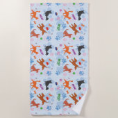 Puppies en Kittens Strandlaken (Voorkant)