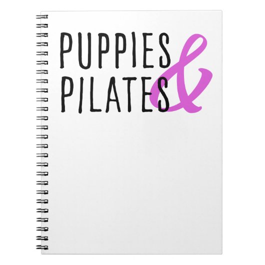Puppies en piloten notitieboek (Voorkant)