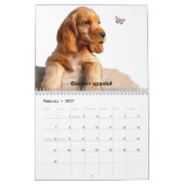 Puppies en vlinders kalender (Feb 2027)