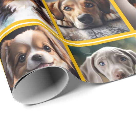 Puppies Everywhere Cadeaupapier (Rol Hoek)
