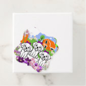 Puppies fancy bedankjes labels (In situ)