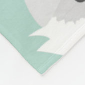 Puppies Fleece Deken (Hoek)