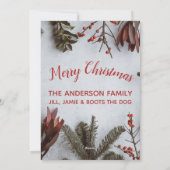 Puppies houden van de Franse Bulldog Feestdagenkaart (Achterkant)