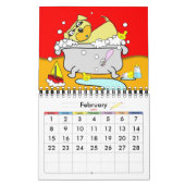 Puppies in de Bathtub-agenda Kalender (Feb 2026)