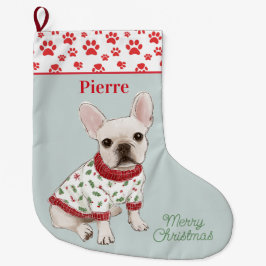 Puppies in Pajamas Dog Grote Kerstsok