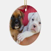 Puppies Keramisch Ornament (Rechts)