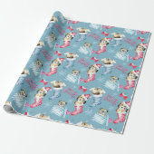 Puppies, kousen en geschenken - oh my! cadeaupapier (Uitgerold)