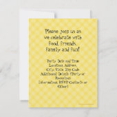 Puppies met Petten Verjaardagsuitnodigingen Kaart (Achterkant)