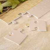 Puppies onder bloemen puzzel legpuzzel (Zijkant)