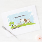 Puppies Organic Planet Stickers (Envelop)