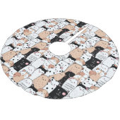 Puppies Polyester Tree Skirt Kerstboom Rok (Gekanteld)