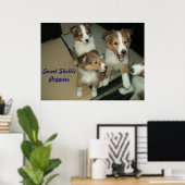 Puppies Poster (Thuiskantoor)