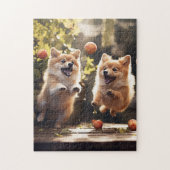 Puppies puzzel (Verticaal)