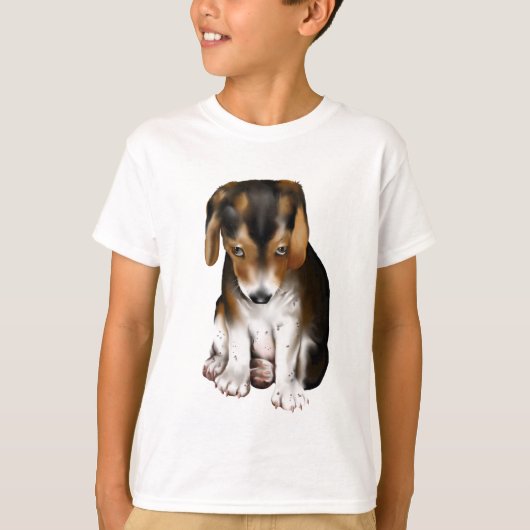 Puppies Regel T-shirt (Voorkant)