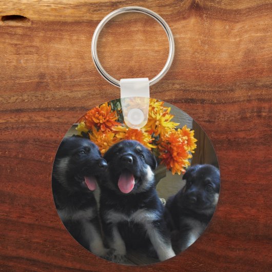 Puppies Sleutelhanger (Voorkant)