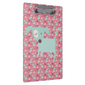 Puppies, sterren en bloemen klembord (Rechts)