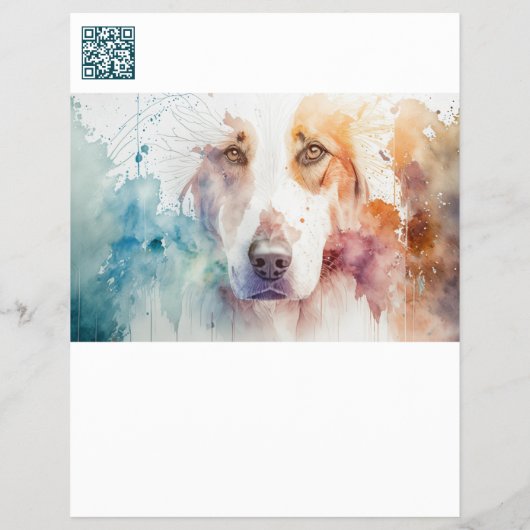 Puppies te koop flyer (Achterkant)