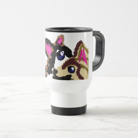 Puppies Valentijn Reisbeker (Voorkant rechts)