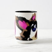 Puppies Valentijn Tweekleurige Koffiemok (Center)