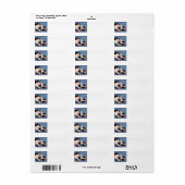 Puppies van beagle etiket (Full Sheet)