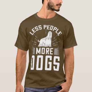 Puppies van de Afghaanse hond Lover T-shirt