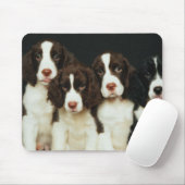 Puppies van de Engelse Springer Spaniel (2) Muismat (Met muis)
