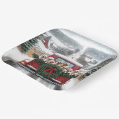 Puppies van de Golden Retriever Papieren Bordje (Gebogen)