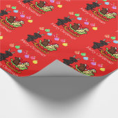 Puppies voor labradors en hogedrukpapier cadeaupapier (Hoek)