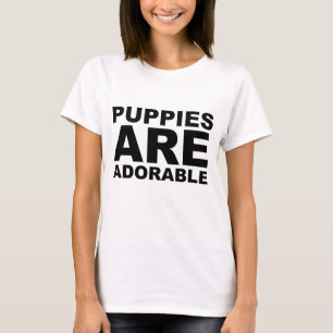 PUPPIES ZIJN SCHATTIG: het Shirt